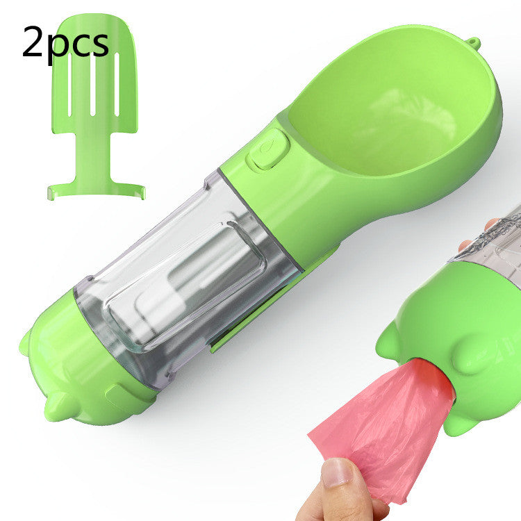 Portable Pet Water Bottle - Leak Proof Dog & Cat Travel Drinker with Bowl