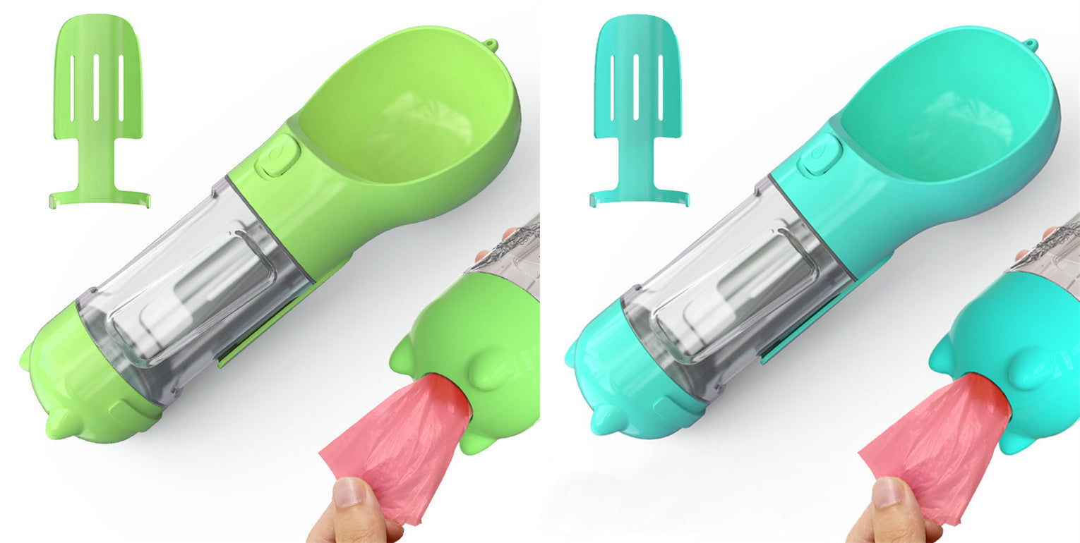Portable Pet Water Bottle - Leak Proof Dog & Cat Travel Drinker with Bowl