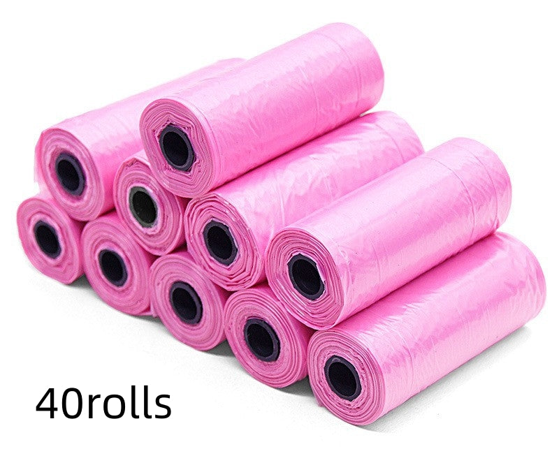 pack bolsas popo 1-80 rollos, diferentes colores