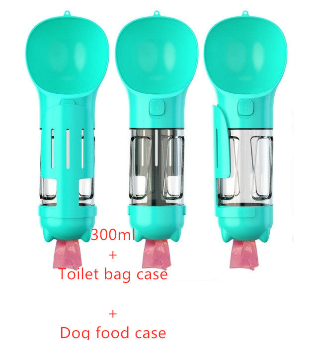 Portable Pet Water Bottle - Leak Proof Dog & Cat Travel Drinker with Bowl