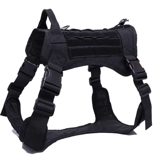 arnes tactico para perro:control y stilo militar