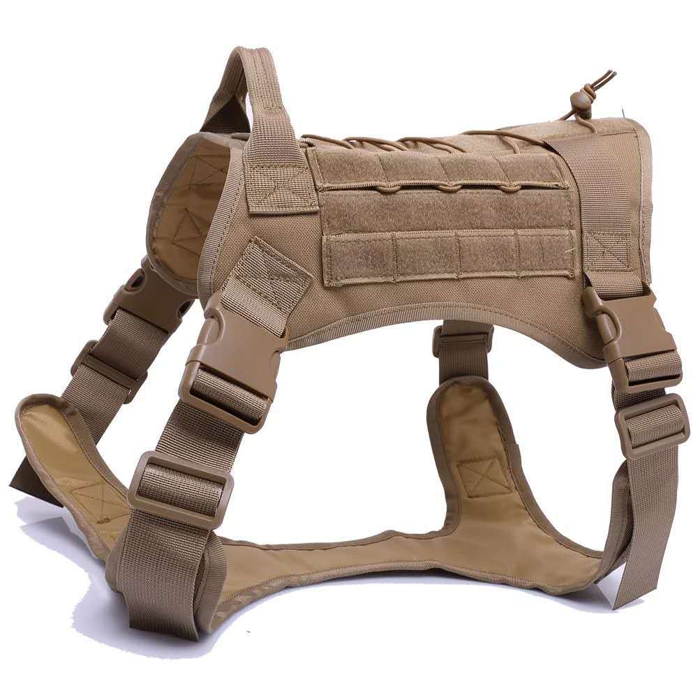arnes tactico para perro:control y stilo militar
