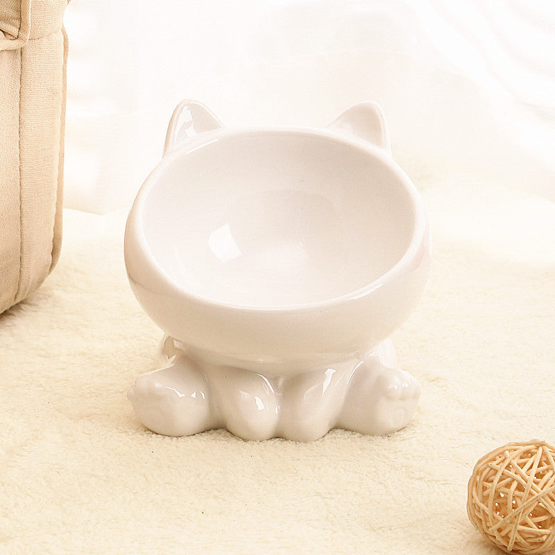 cuenco ceramico ergonomico para mascotas