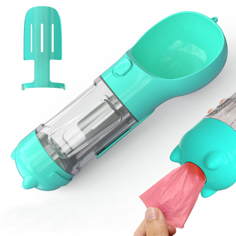 Portable Pet Water Bottle - Leak Proof Dog & Cat Travel Drinker with Bowl