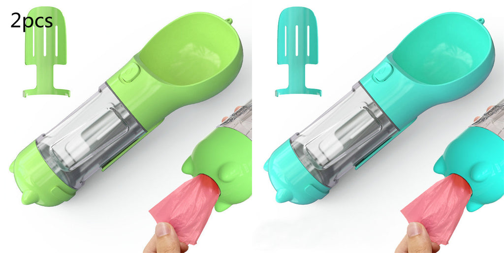 Portable Pet Water Bottle - Leak Proof Dog & Cat Travel Drinker with Bowl