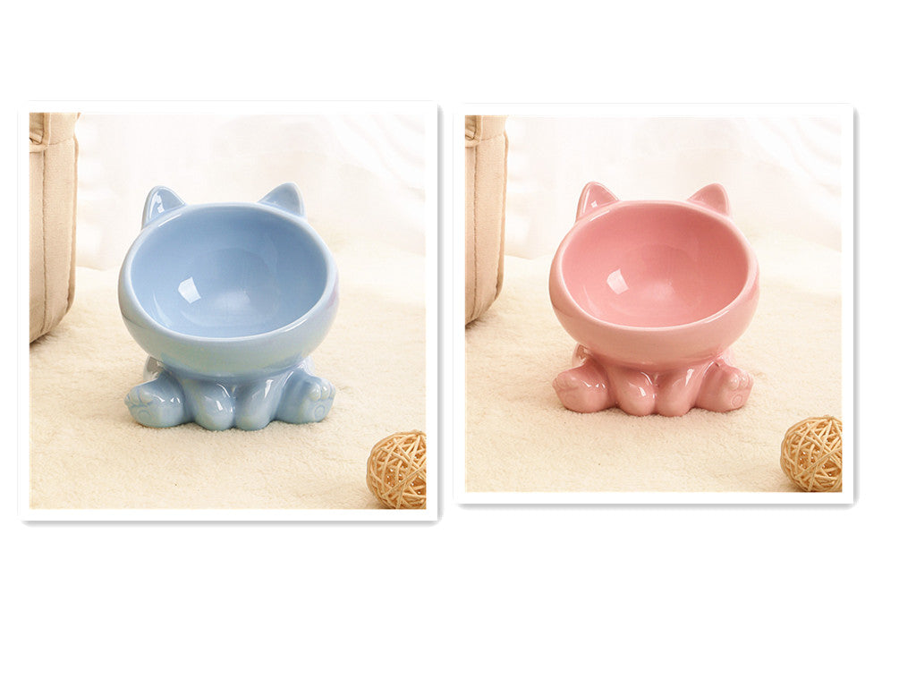 cuenco ceramico ergonomico para mascotas