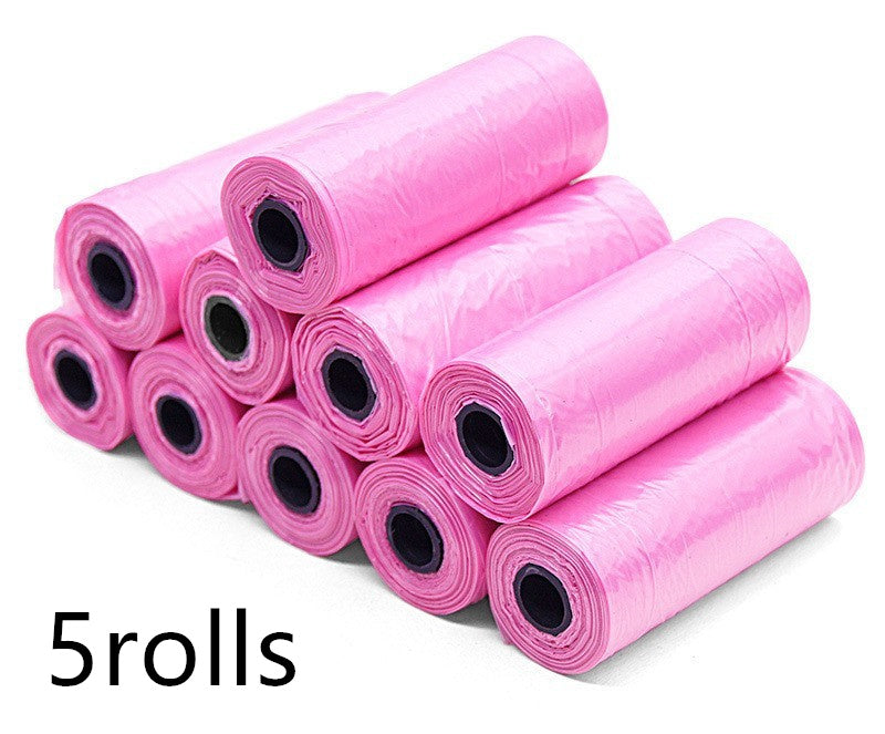 pack bolsas popo 1-80 rollos, diferentes colores