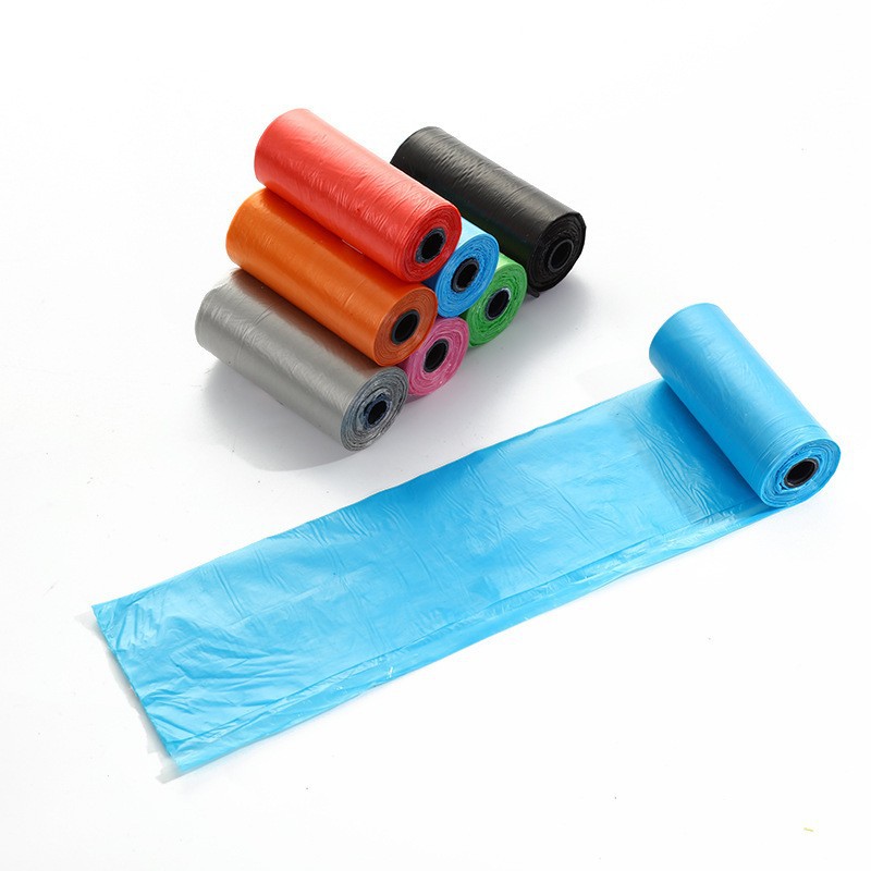 pack bolsas popo 1-80 rollos, diferentes colores