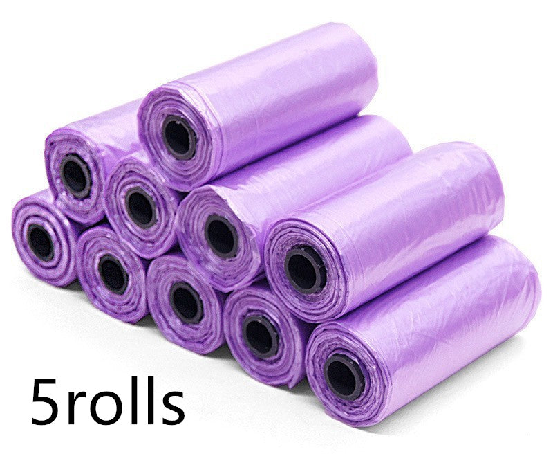 pack bolsas popo 1-80 rollos, diferentes colores