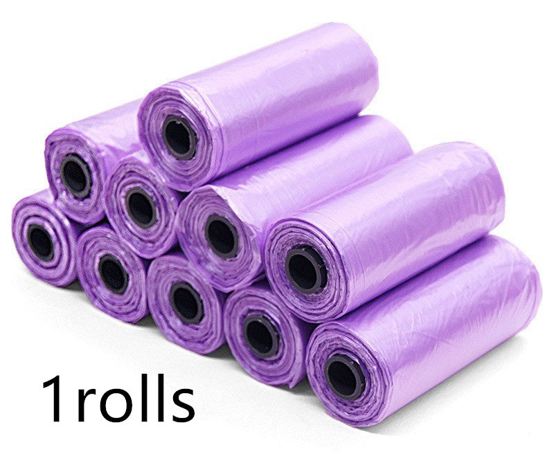 pack bolsas popo 1-80 rollos, diferentes colores