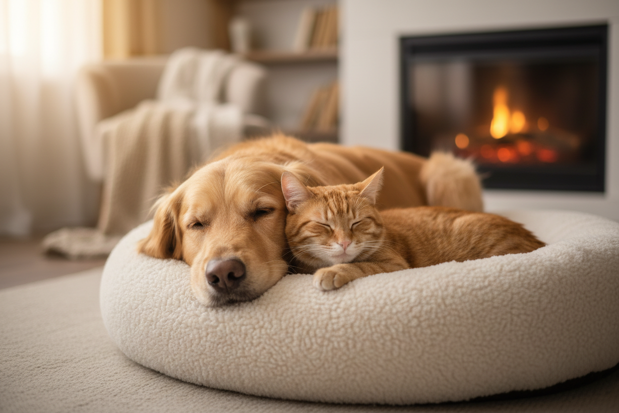 Imagen emotiva de mascotas